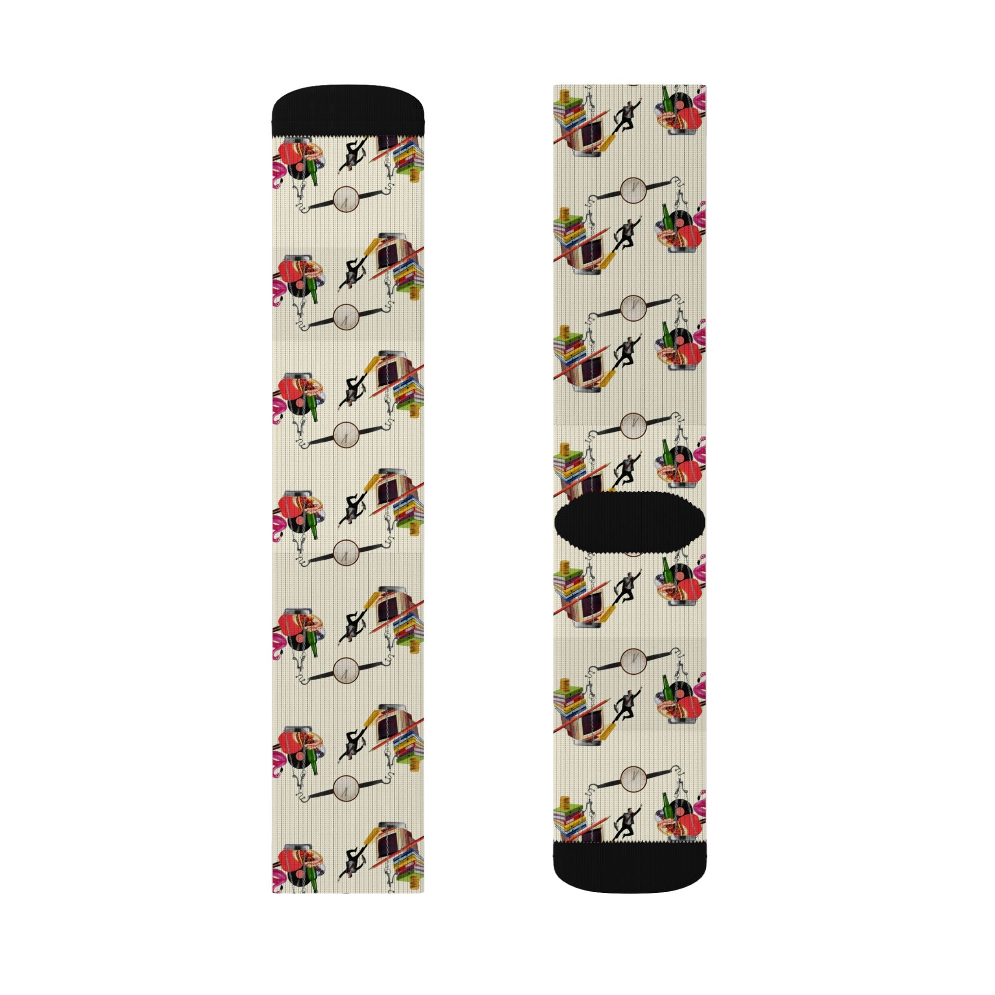 Balance Man Sublimation Socks