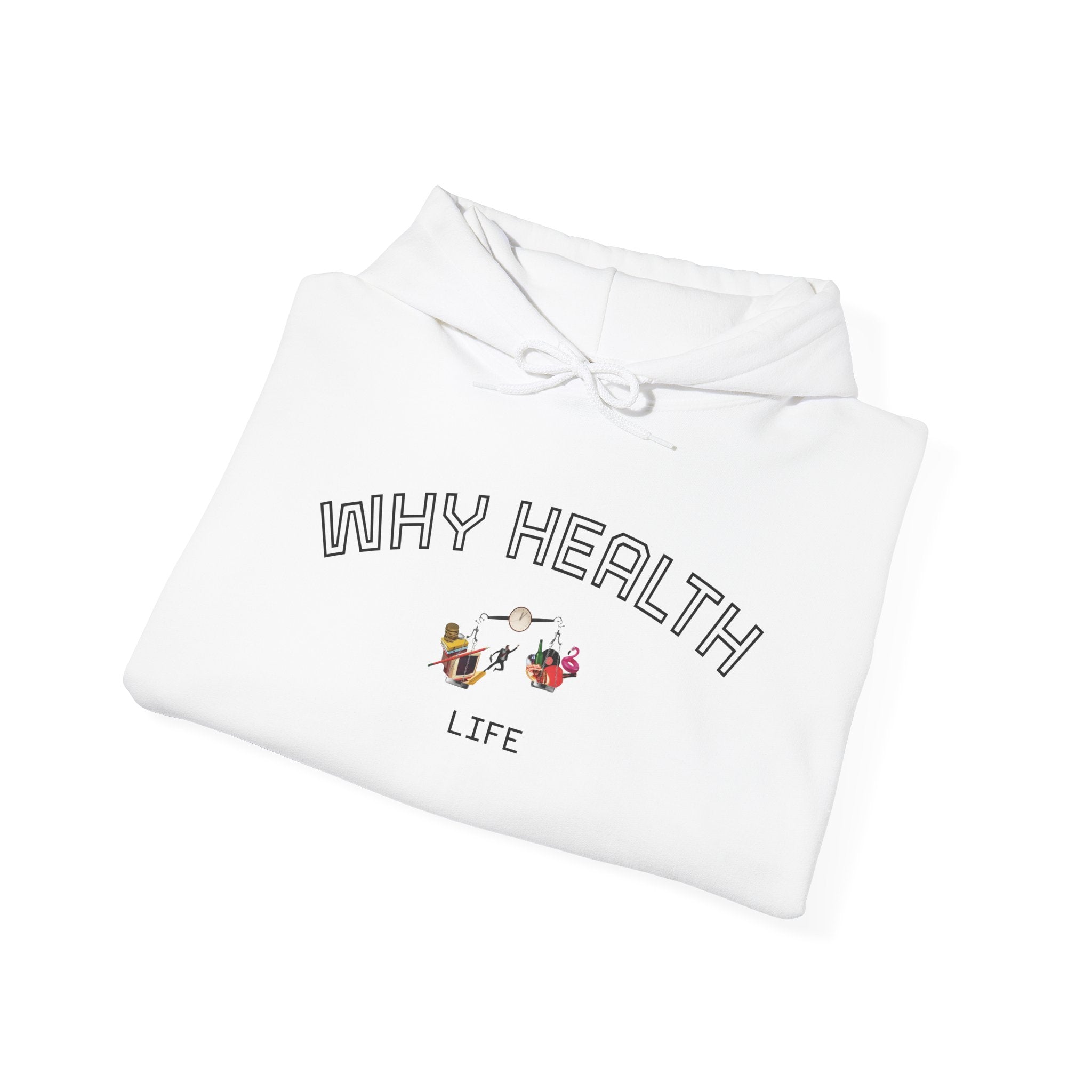 Balance Life Unisex Hoodie Sweatshirt - Health and Wellness Design