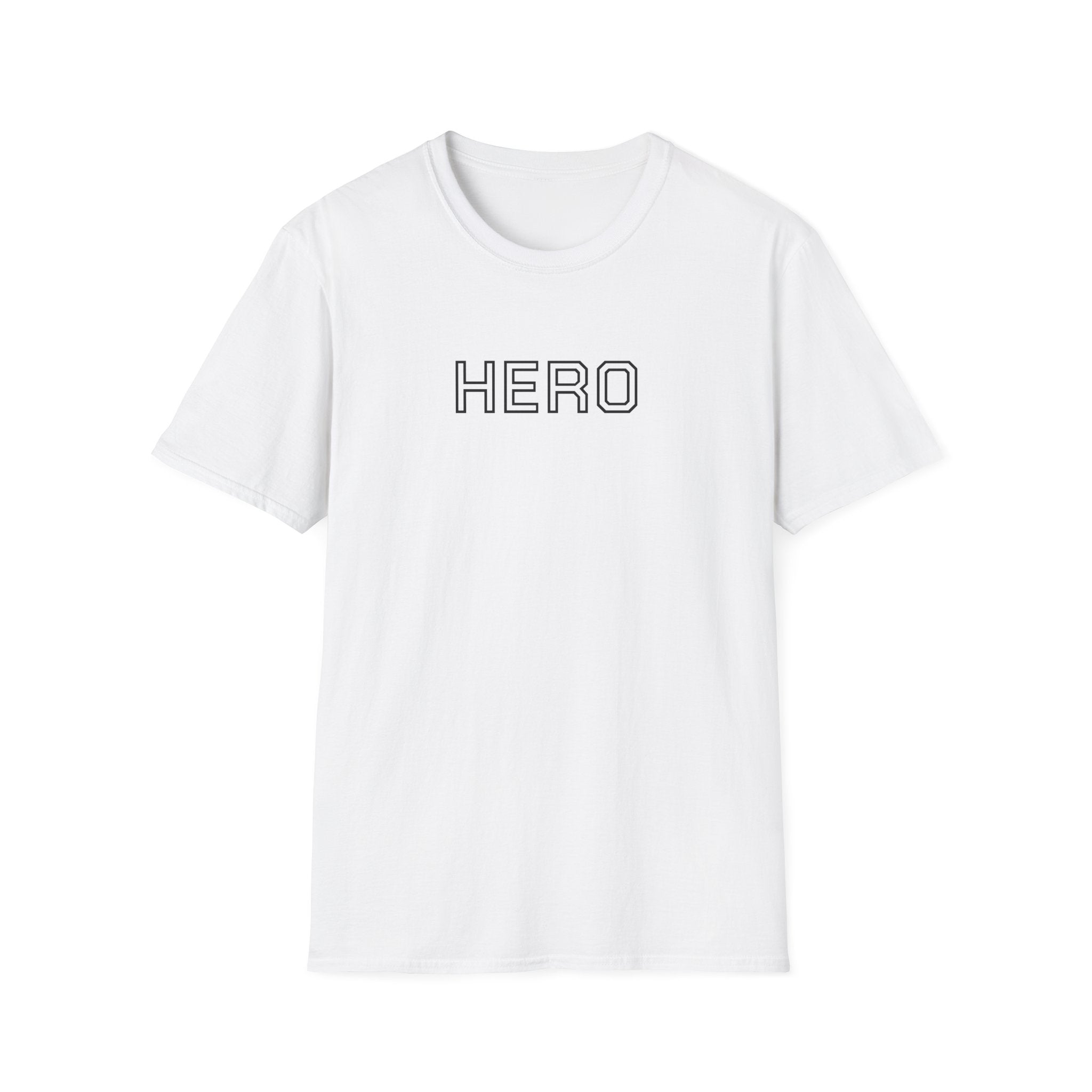 Hero T-Shirt — Front Logo & Back “Why Health Warrior” Medical & Military Tribute Tee