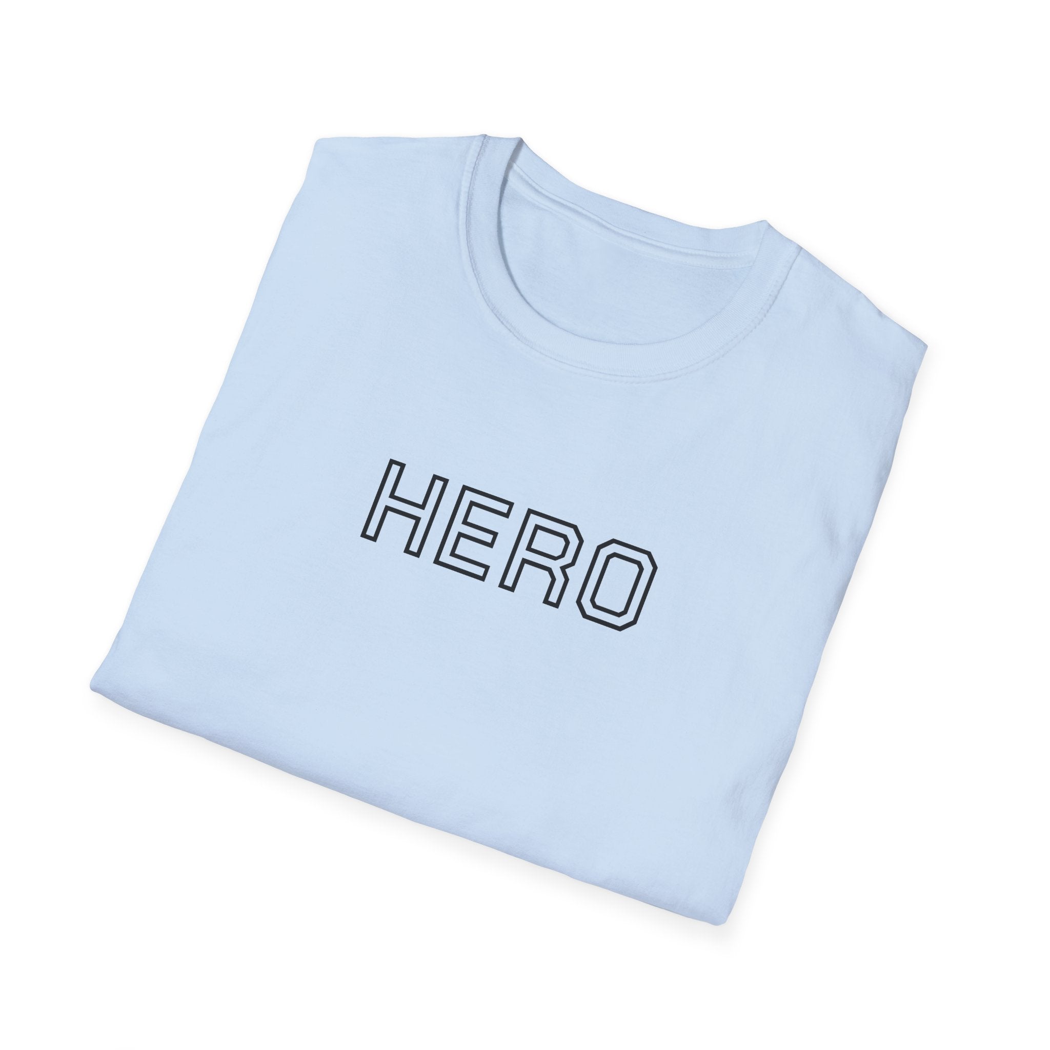 Hero T-Shirt — Front Logo & Back “Why Health Warrior” Medical & Military Tribute Tee