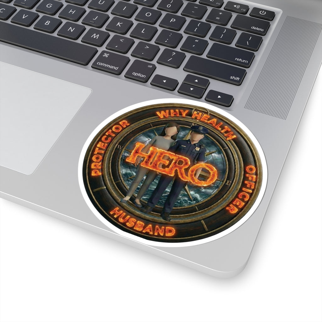 Police Protector Sticker — Tribute to Officers, Husbands & Guardians