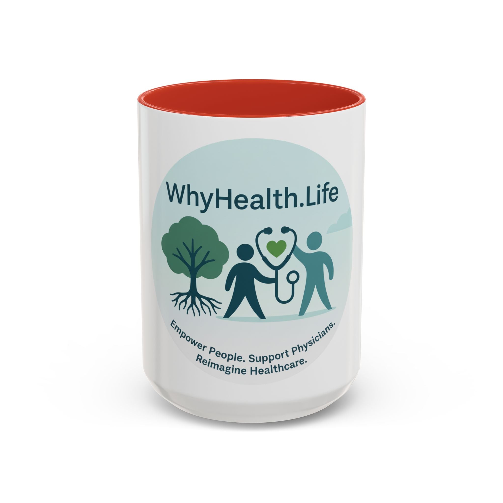 Mug - Why Health Empowerment Logo Design
