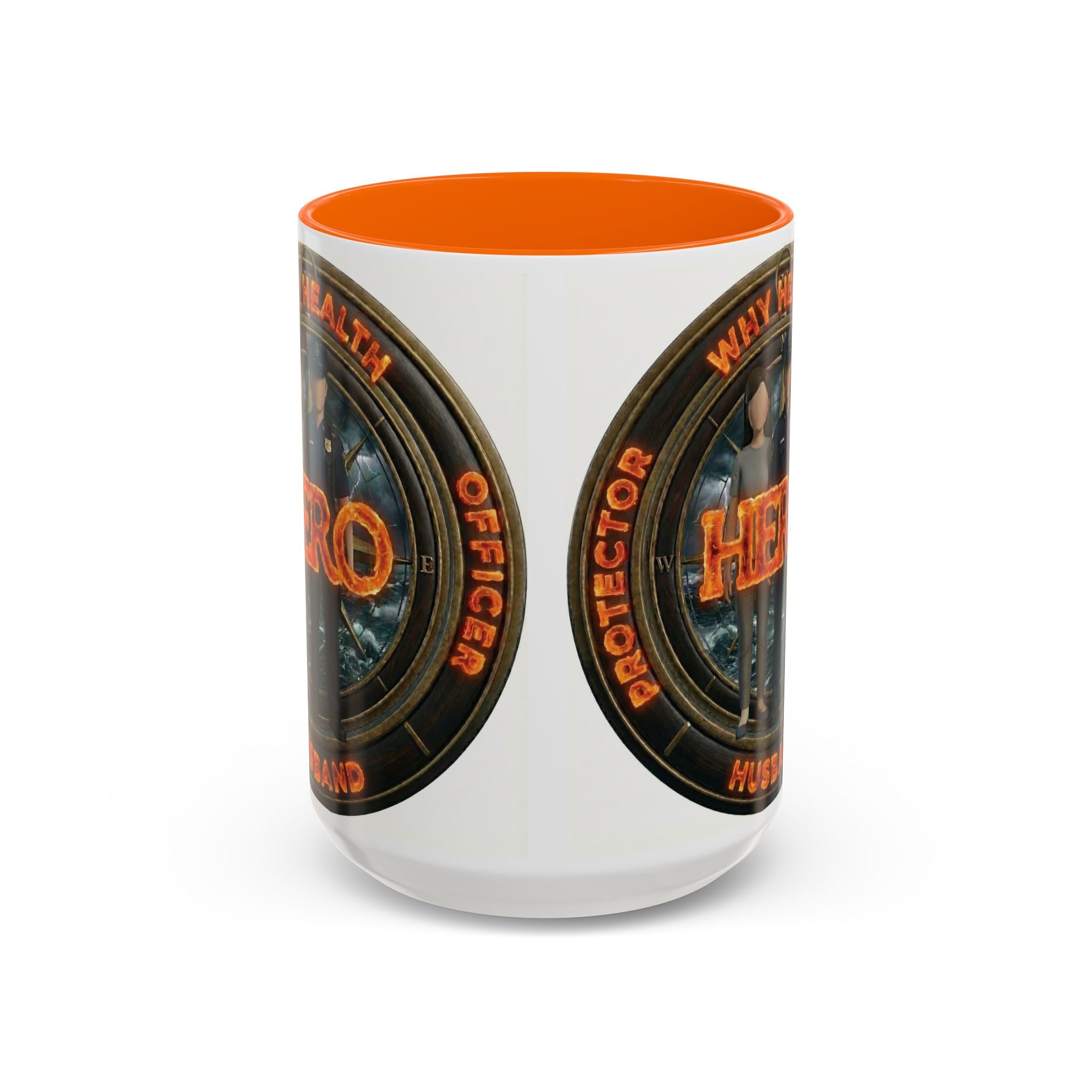 Why Health Hero Coffee Mug — Tribute to Healthcare Workers, Officers & Husbands (11/15oz)