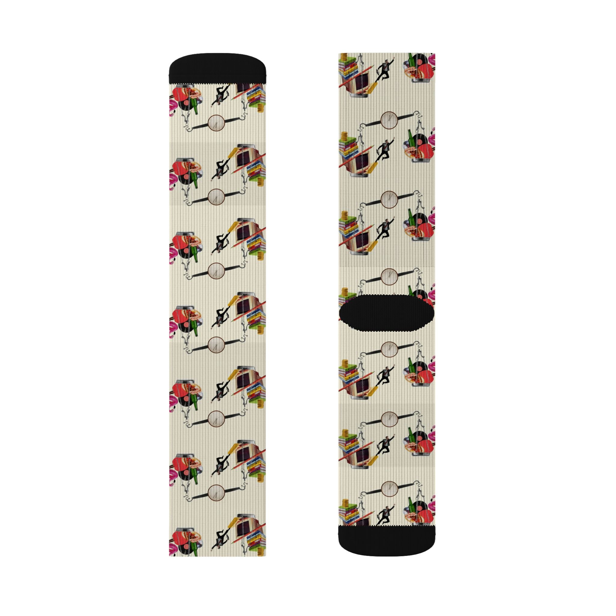 Balance Man Sublimation Socks