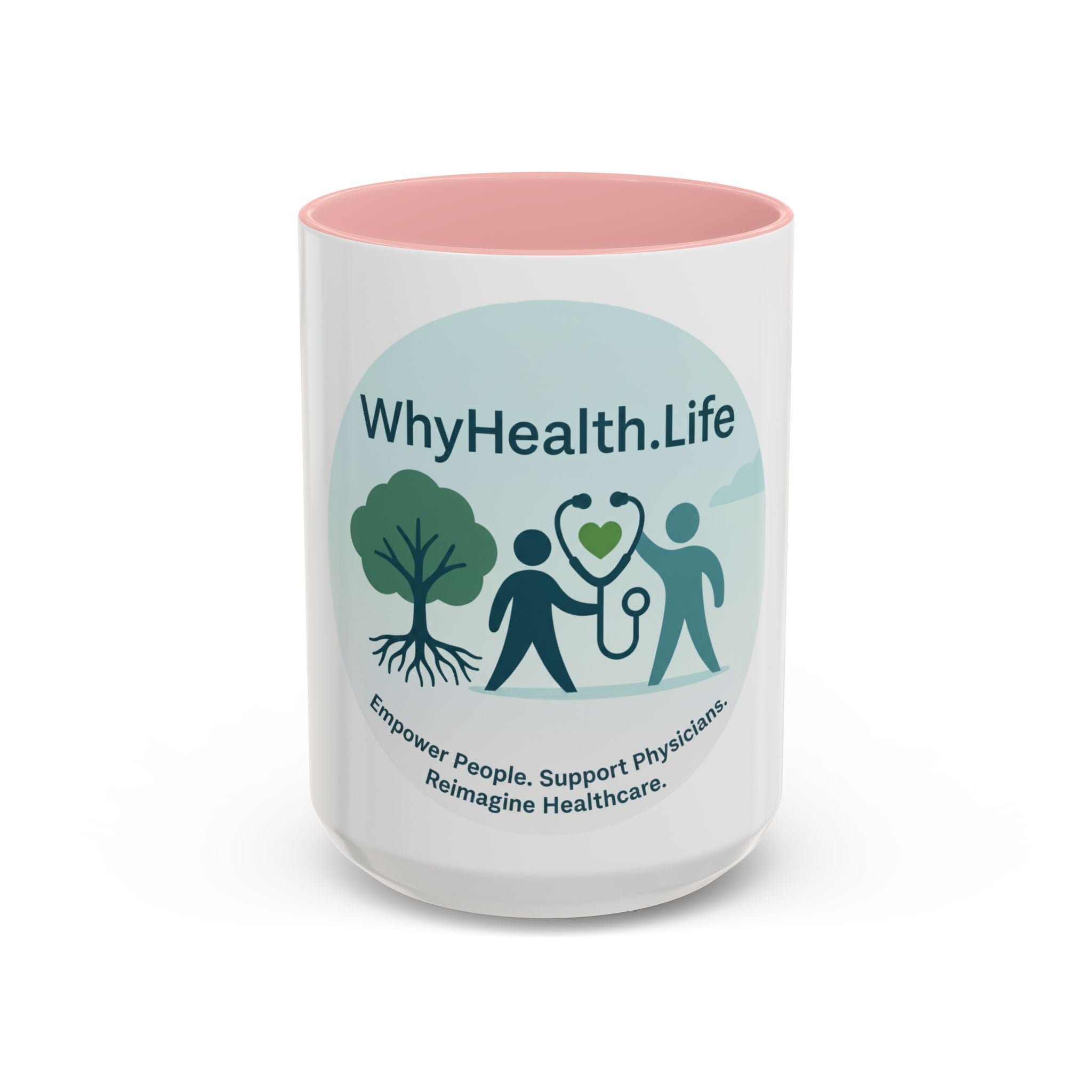 Mug - Why Health Empowerment Logo Design