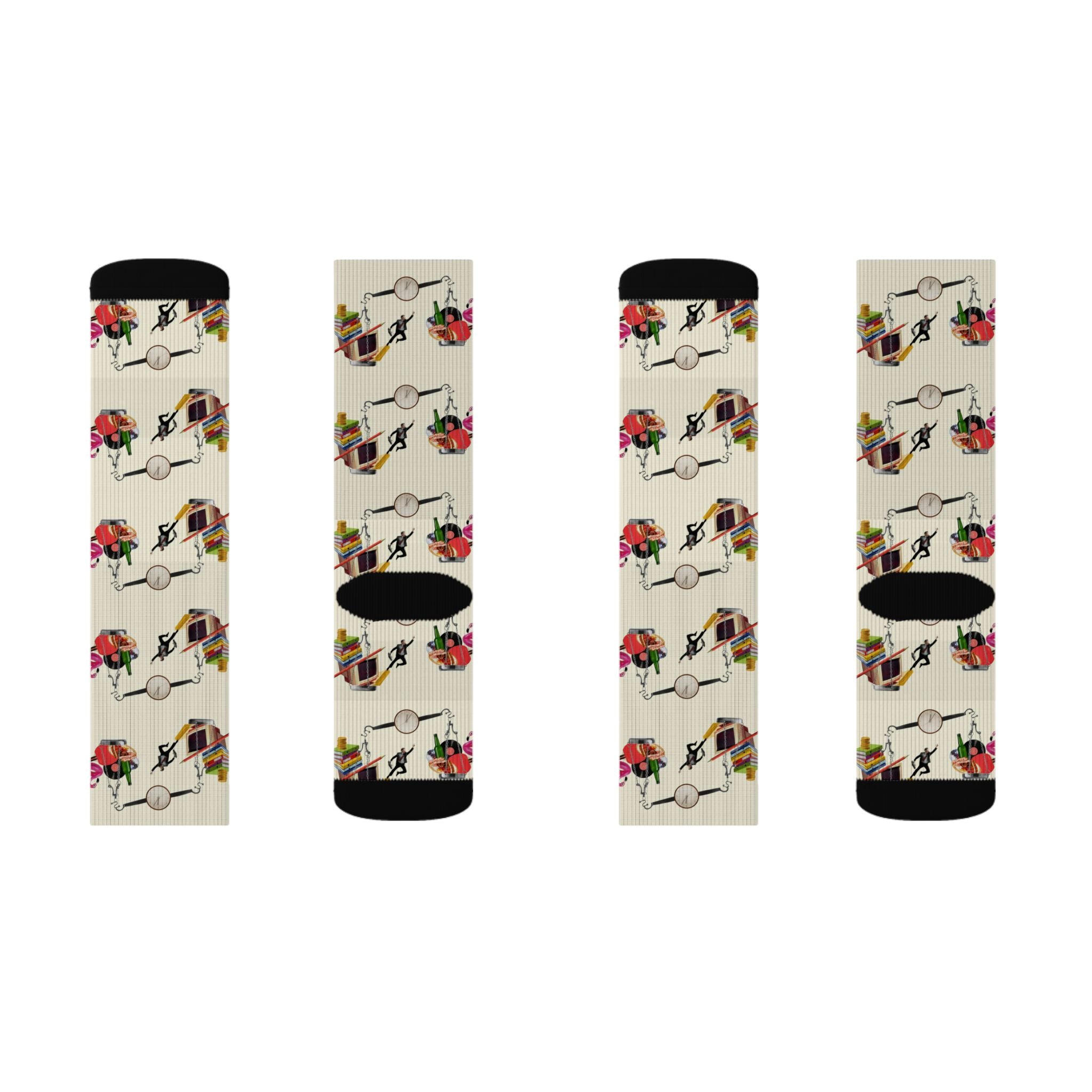 Balance Man Sublimation Socks