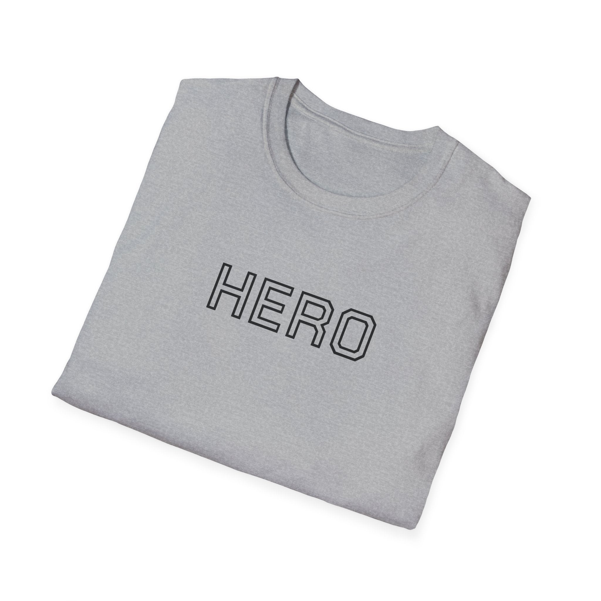 Hero T-Shirt — Front Logo & Back “Why Health Warrior” Medical & Military Tribute Tee