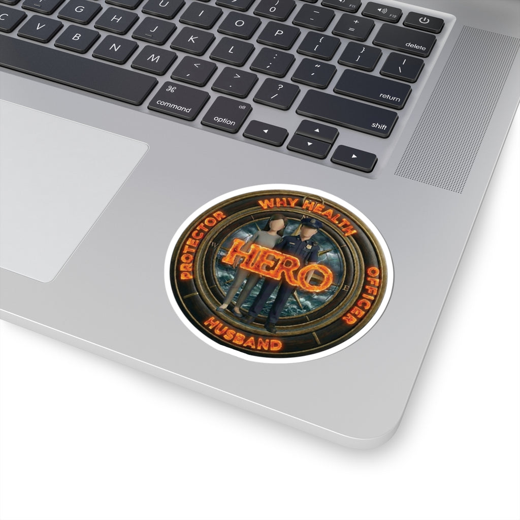 Police Protector Sticker — Tribute to Officers, Husbands & Guardians