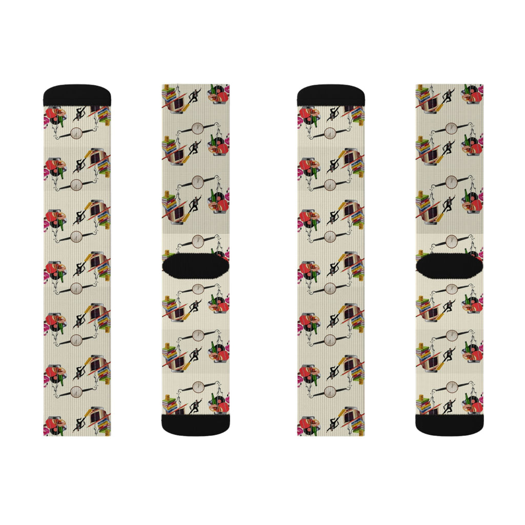 Balance Man Sublimation Socks