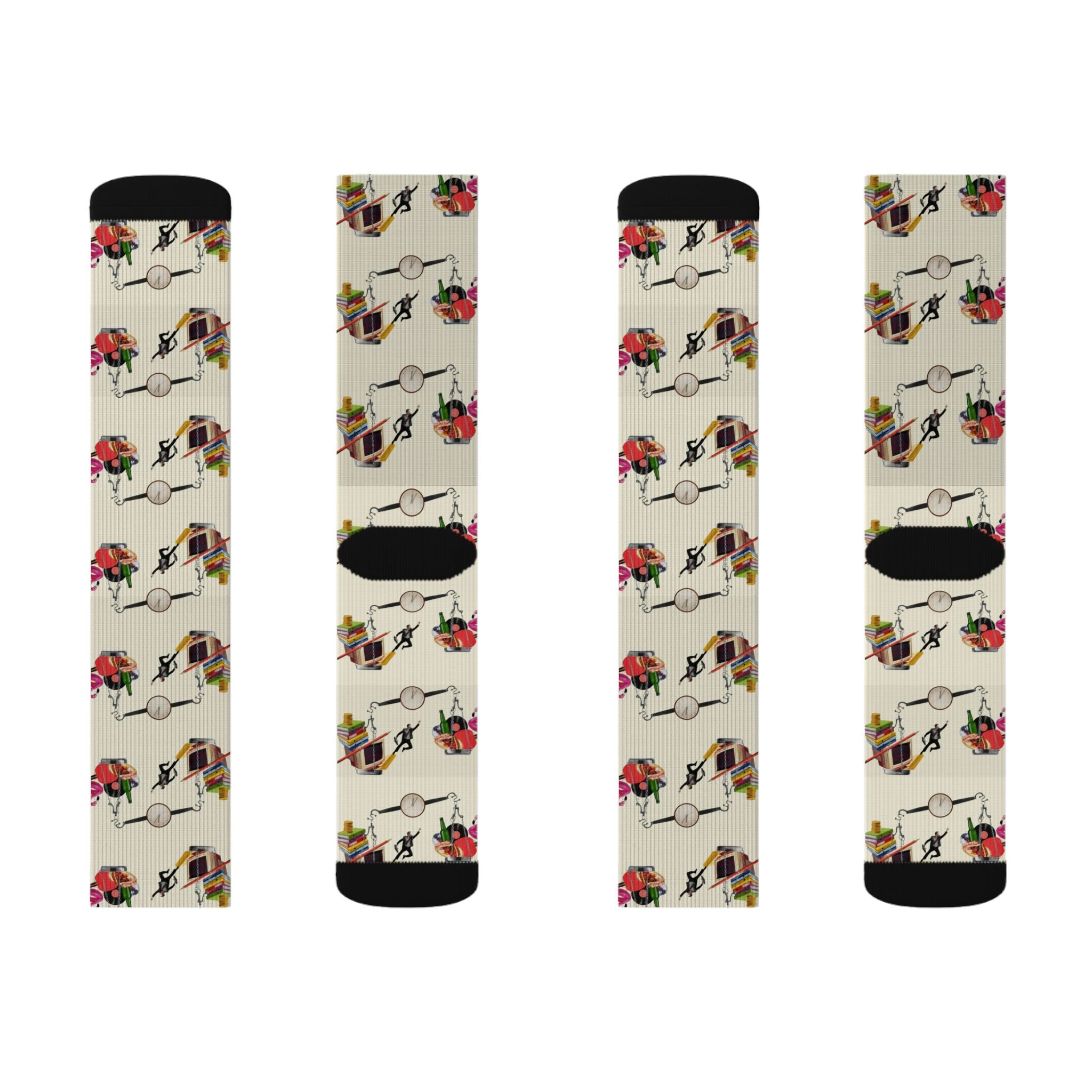 Balance Man Sublimation Socks