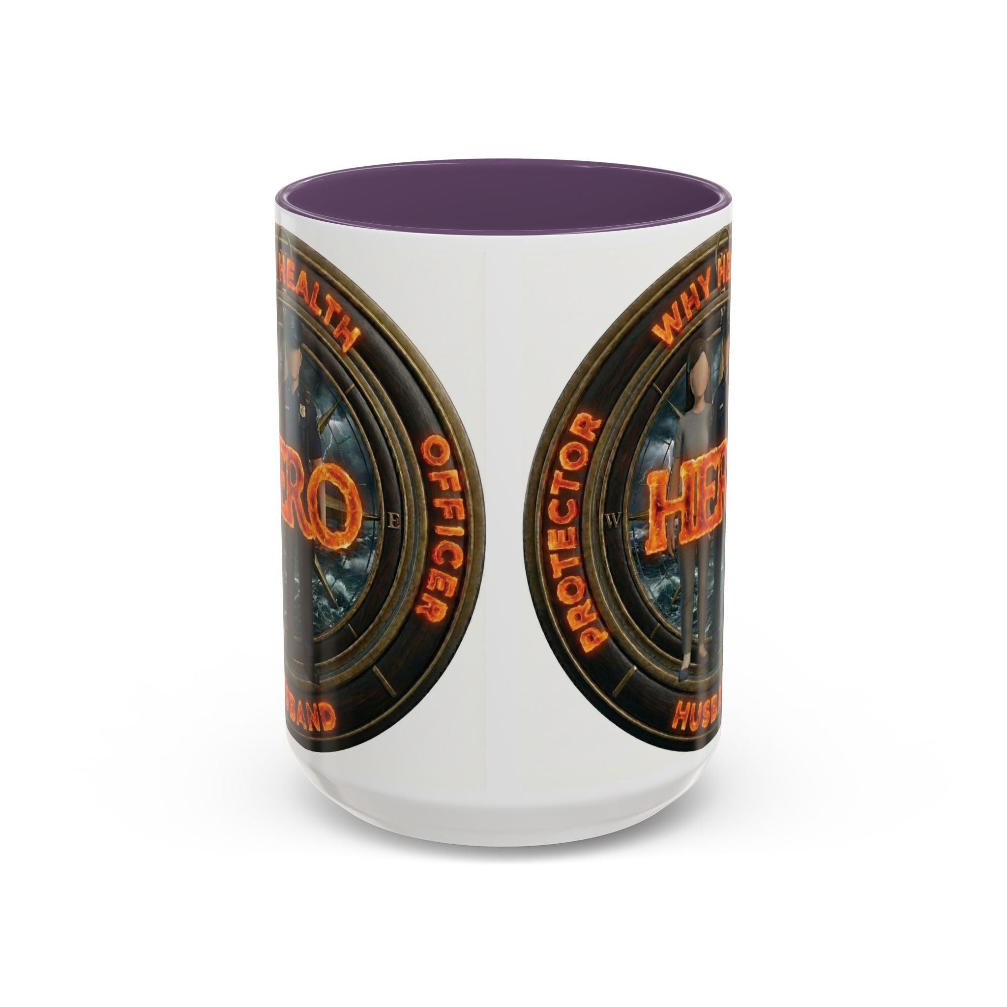 Why Health Hero Coffee Mug — Tribute to Healthcare Workers, Officers & Husbands (11/15oz)