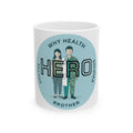 Hero Health Worker & Soldier Ceramic Mug — "Why Health Hero" Tribute Gift (11oz/15oz)