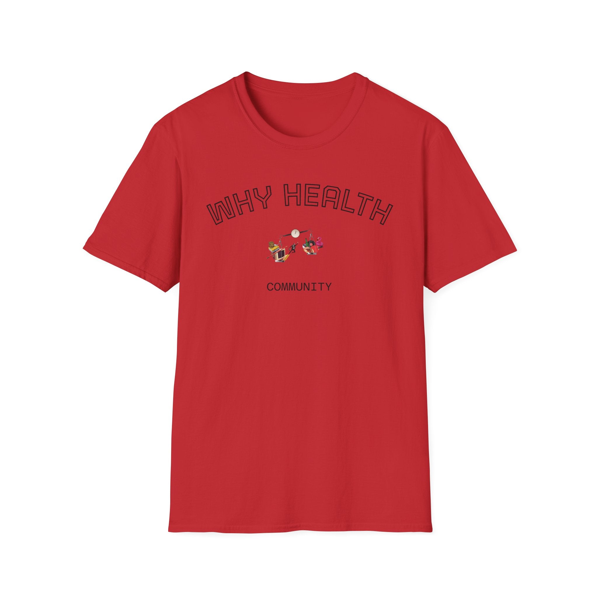 Balance Life Unisex T-Shirt with Why Health Logo