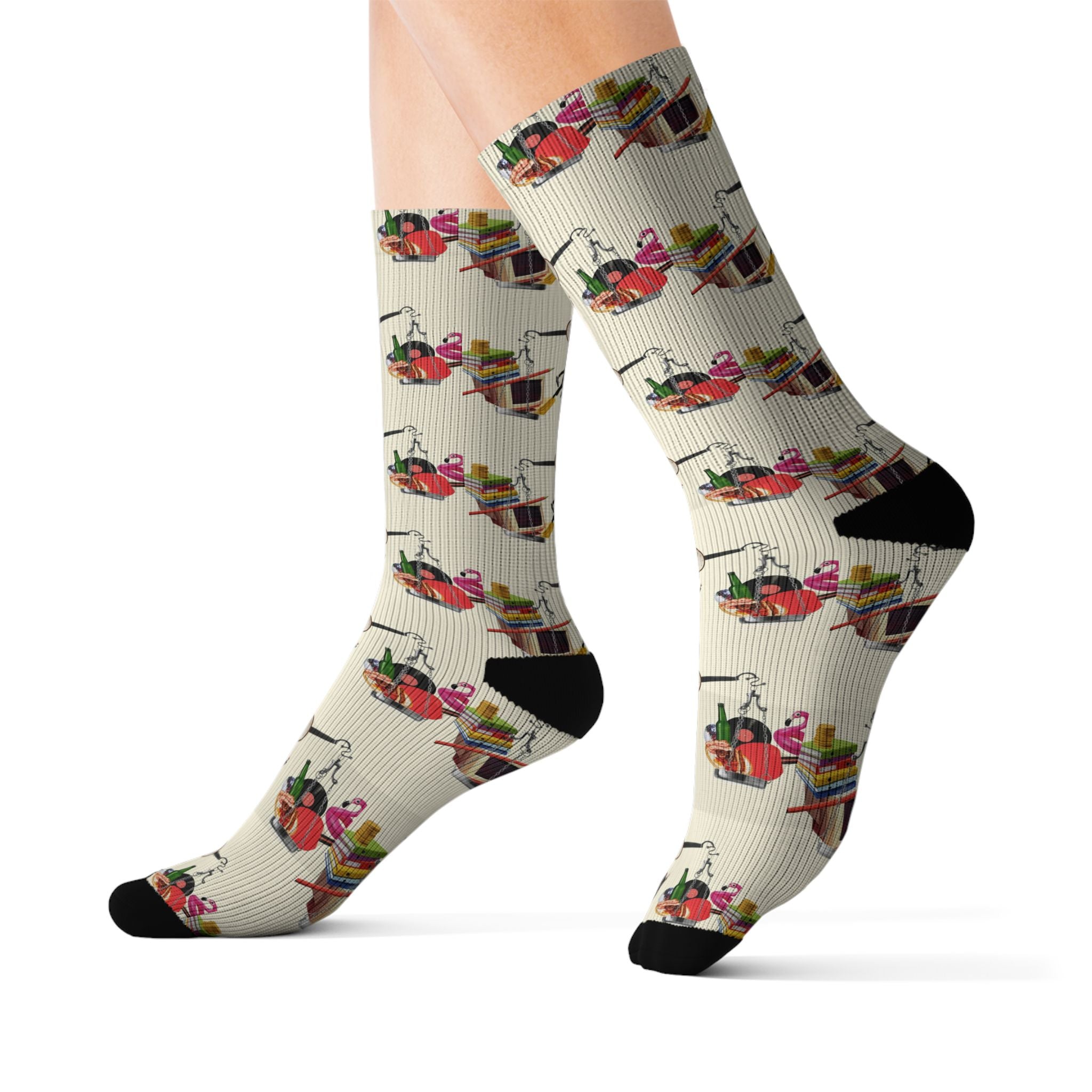 Balance Man Sublimation Socks
